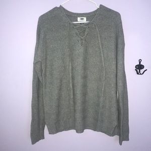 OLD NAVY grey sweater